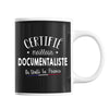 Mug Homme Documentaliste Meilleur de France | Tasse Noire métier - Planetee