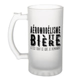Chope de bière Aéromodélisme et bière - Planetee