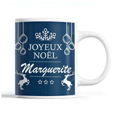 Tasse Noël Marguerite Bleu - Planetee