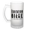 Chope de bière Équitation et bière - Planetee