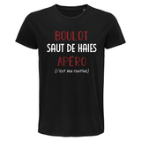 T-shirt homme Saut de Haies C'est ma Routine - Planetee