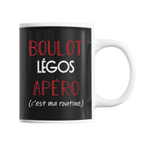 Mug Legos C'est ma Routine - Planetee