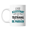Mug Le Petit Assistant de Télétravail de Parrain - Planetee