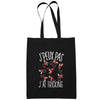 Sac Tote Bag Tricking Je peux pas Noir - Planetee