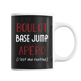 Mug Base Jump C'est ma Routine - Planetee