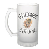 Chope de bière Léopard c'est la vie - Planetee
