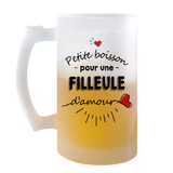 Chope de bière Petite Boisson d'une Filleule d'amour - Planetee