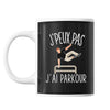 Mug Parkour j'peux pas Noir - Planetee