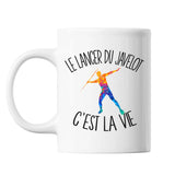 Mug Lancer du javelot c'est la vie Athlète - Planetee