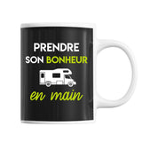 Mug Prendre son Bonheur en mains Camping Car - Planetee