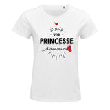 T-shirt femme Princesse d'amour - Planetee