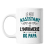 Mug Le Petit Assistant de Infirmerie de Papa - Planetee