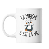 Mug Musique c'est la vie - Planetee
