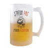 Chope de bière Signe Scorpion j'peux pas - Planetee