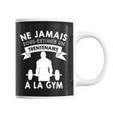 Mug Homme gym trentenaire - Planetee