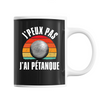 Mug J'peux pas pétanque vintage - Planetee