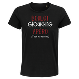 T-shirt femme Geocaching C'est ma Routine - Planetee