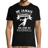 T-shirt Homme handball trentenaire - Planetee