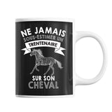 Mug Homme cheval trentenaire - Planetee
