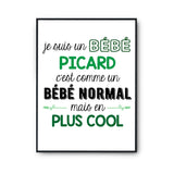 Affiche fier d'être Picard - Planetee