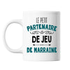 Mug Le Petit Partenaire de Jeu de Marraine - Planetee