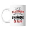 Mug La Petite Assistante de Infirmerie de Papa - Planetee
