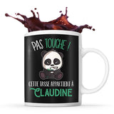 Mug Claudine Pas Touche Panda - Planetee