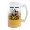 Chope de bière Antonin Prénom Pilier de Bar - Planetee