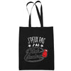 Sac Tote Bag Kick Boxing Je peux pas Noir - Planetee