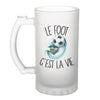 Chope de bière Foot c'est la vie Football - Planetee