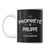 Mug Propriété de Philippe - Planetee