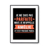 Affiche Amélie pas parfaite mais presque pareil - Planetee