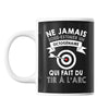 Mug Tir à l'arc Octogénaire Homme 80 ans - Planetee