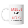 Mug GRS C'est ma Routine Blanc - Planetee
