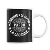 Mug Papou Le Mythe La Légende - Planetee