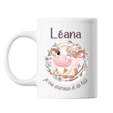 Mug Léana Amour et Biberon de Lait Vache - Planetee