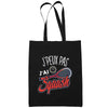 Sac Tote Bag Squash Je peux pas Noir - Planetee