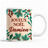 Tasse Noël Damien Beige - Planetee