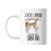 Mug Amour à donner Shiba Inu - Planetee