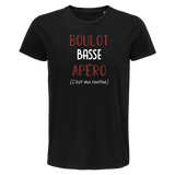 T-shirt homme Basse C'est ma Routine - Planetee