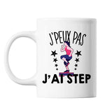 Mug Step j'peux pas Blanc - Planetee