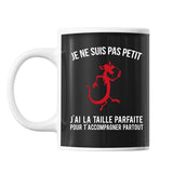 Mug Mushu Je ne suis pas petit J'ai la taille parfaite pour t'accompagner partout - Planetee
