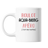 Mug Aquabiking C'est ma Routine Blanc - Planetee
