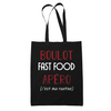 Sac Tote Bag Fast Food C'est ma Routine - Planetee