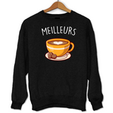 Sweat couple Meilleur ensemble | café donuts - Planetee