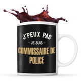 Mug Commissaire de Police J'peux pas - Planetee