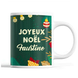 Tasse Noël Faustine Vert - Planetee