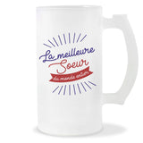 Chope de bière Soeur La Meilleure du Monde entier - Planetee