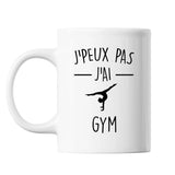 Mug gym j'peux pas Blanc - Planetee