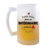 Chope de bière Petite Pinte d'un Intérimaire adoré - Planetee